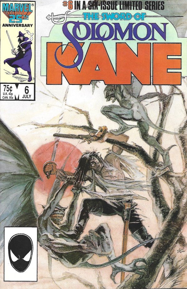 The Sword of Solomon Kane (1985) - Complete 6 Issue Set
