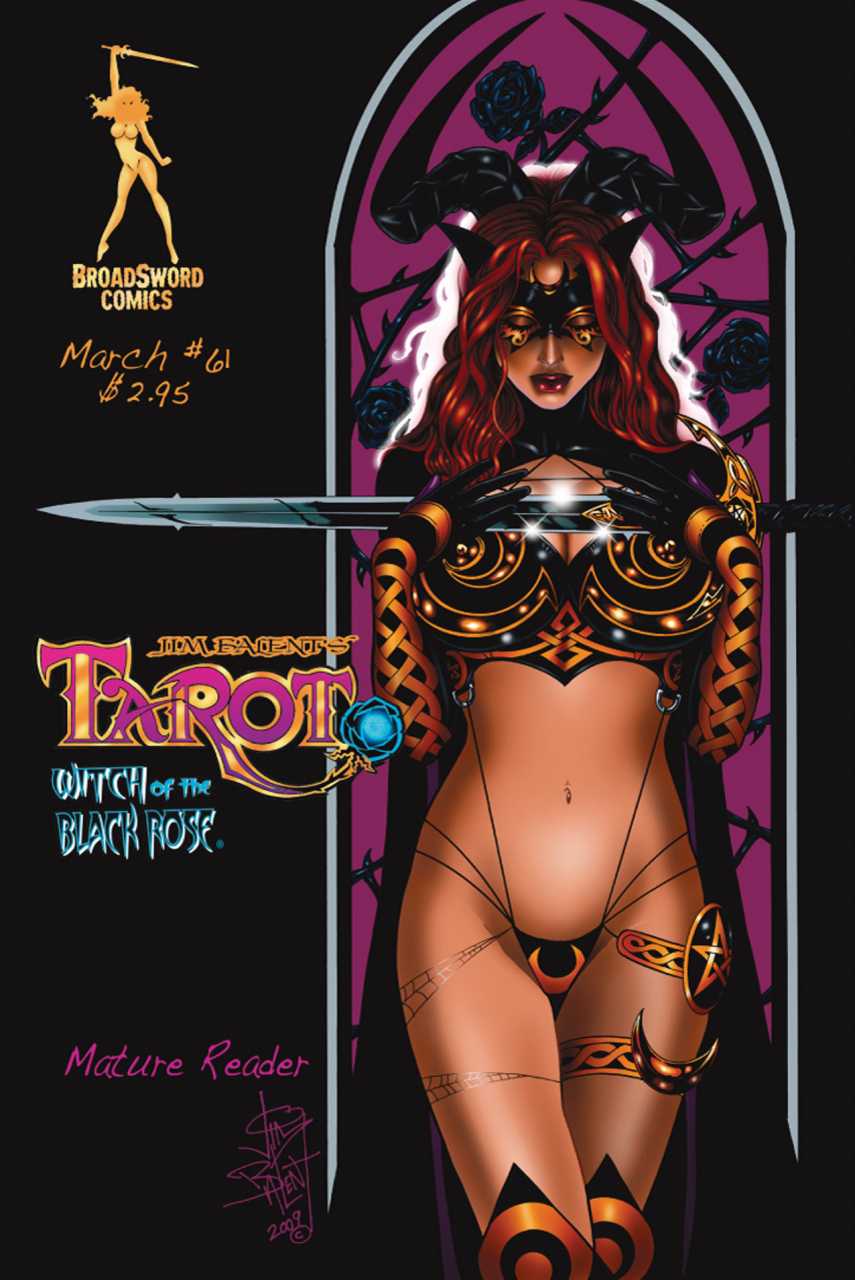 Tarot: Witch of the Black Rose #61 A Cover