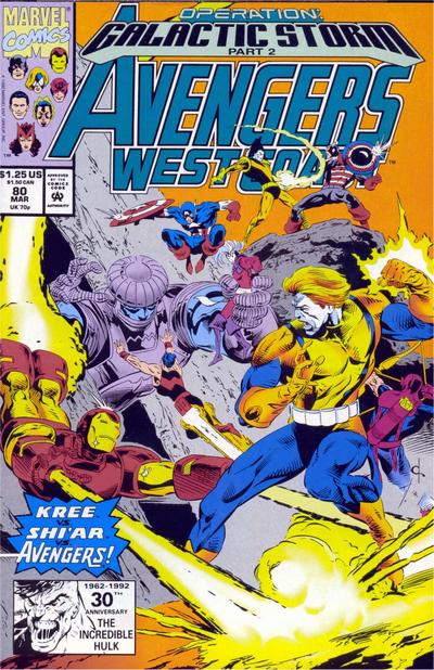 West Coast Avengers (1985) #80