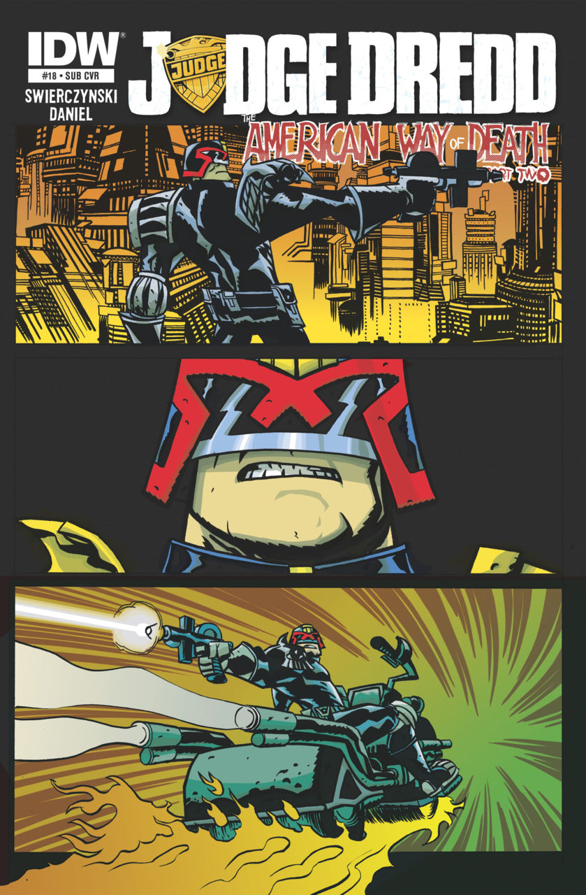 Judge Dredd (2012) # 18 sous-couverture