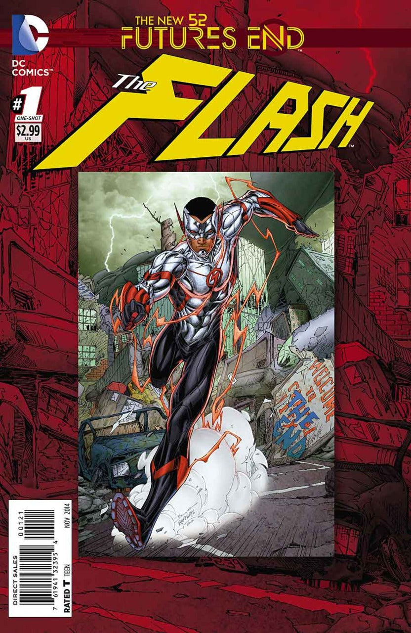 Flash (2011) Futures End 1-Shot - Lenticular Cover