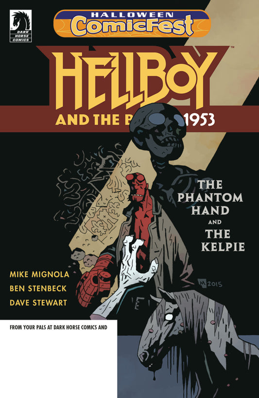Hellboy and the BPRD 1953: Phantom Hand and Kelpie (Halloween Comicfest 2018)