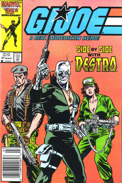 GI Joe Real American Hero #57 (1982) Newsstand