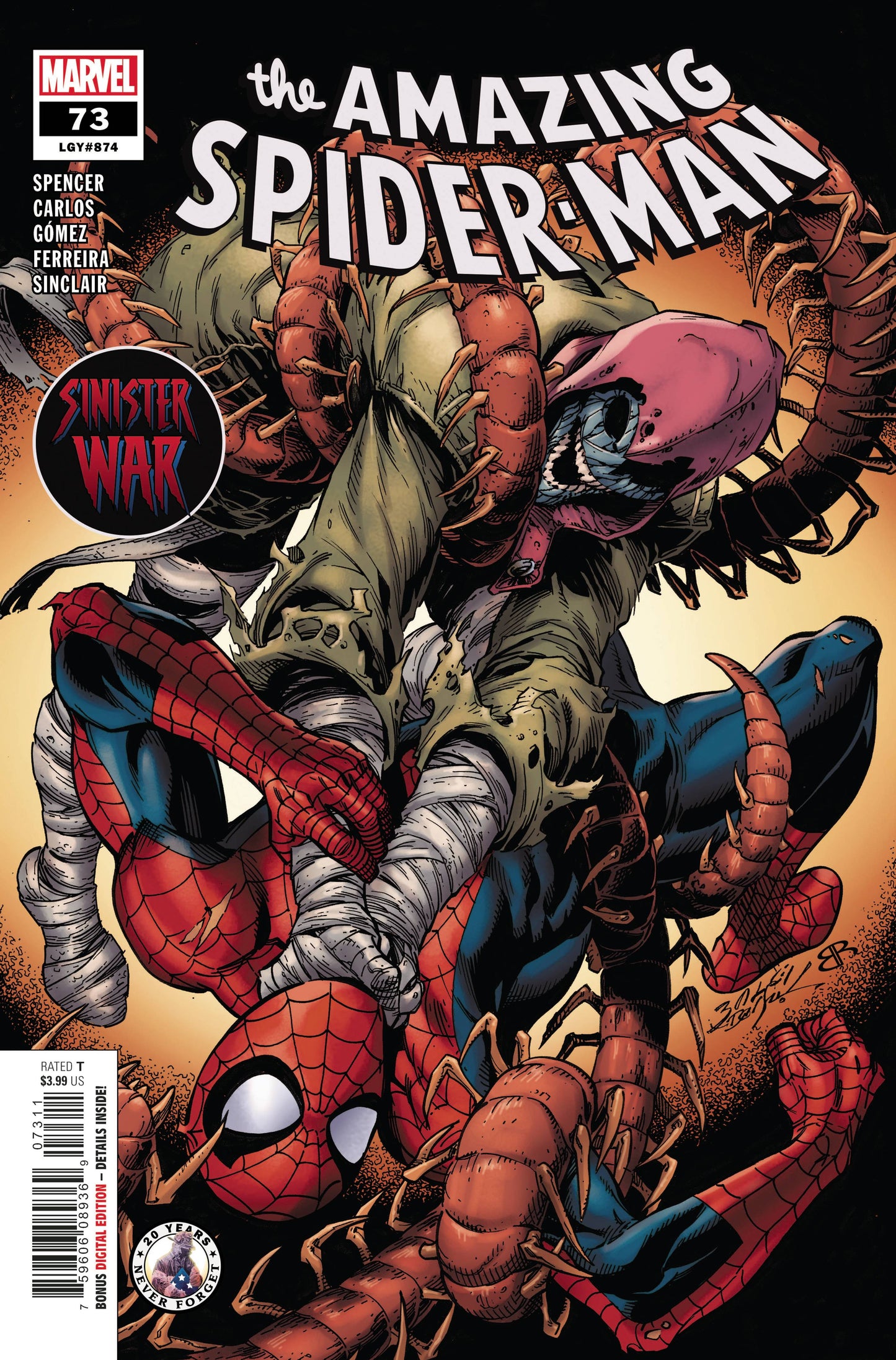 Amazing Spider-Man #73 (2018) Lgy #874
