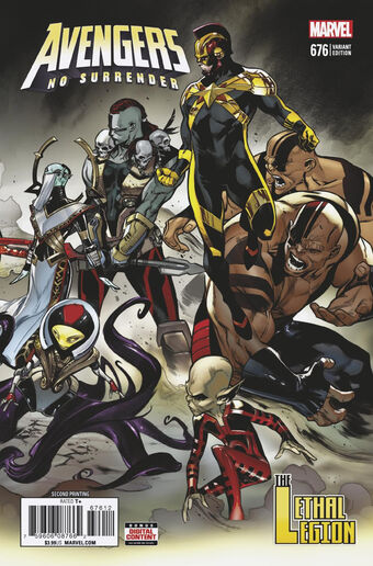 Avengers (2016) #676 - 2nd Print