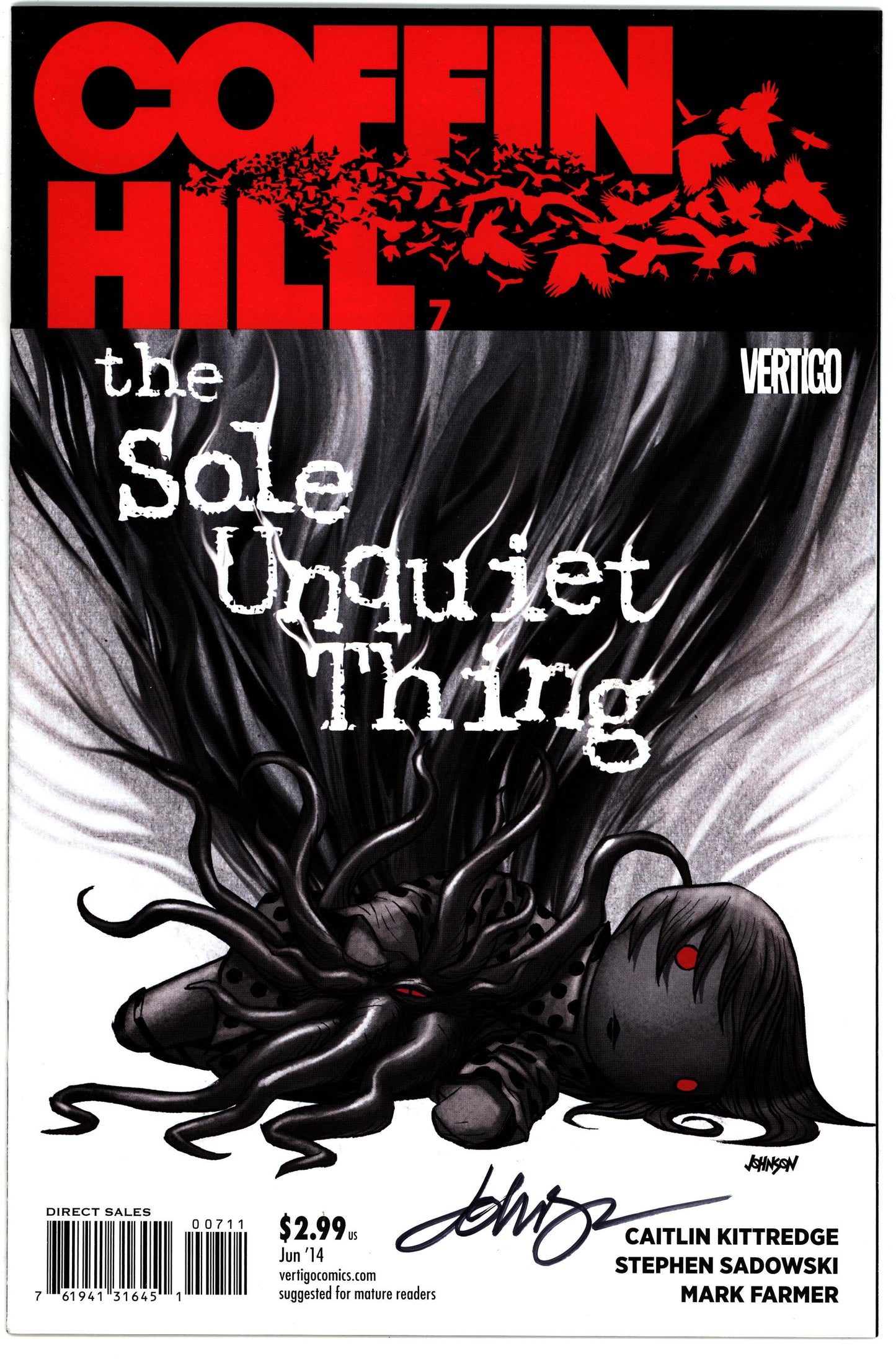 Coffin Hill #7 - Signed