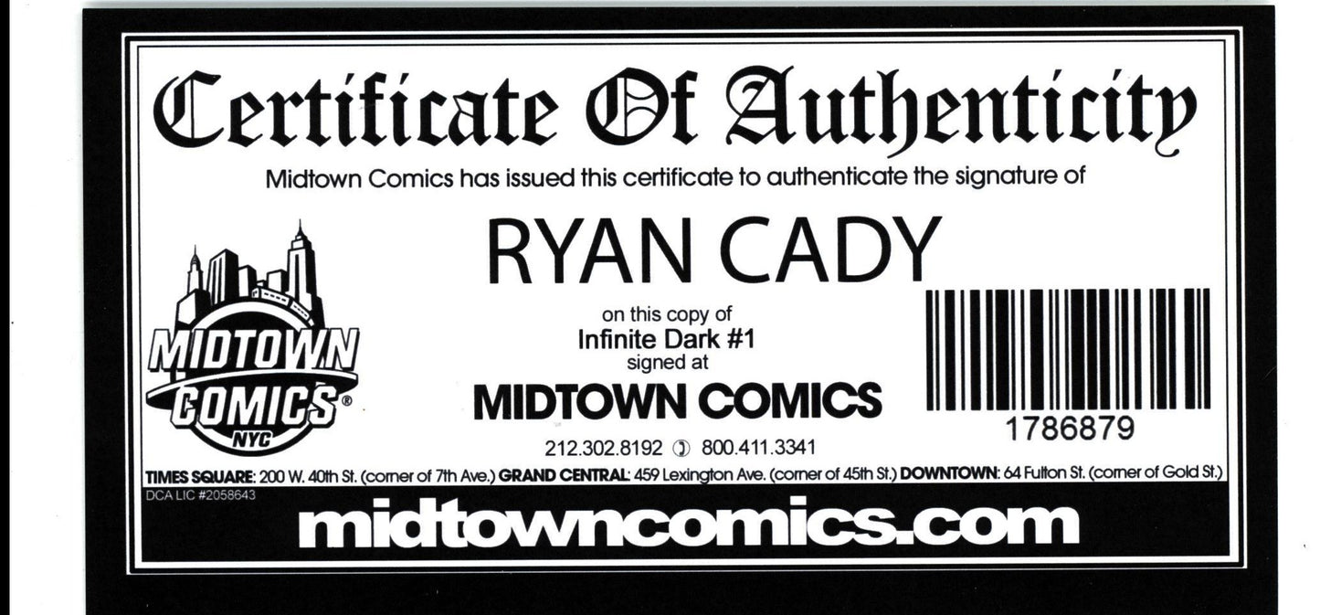 Infinite Dark #1 - Signed