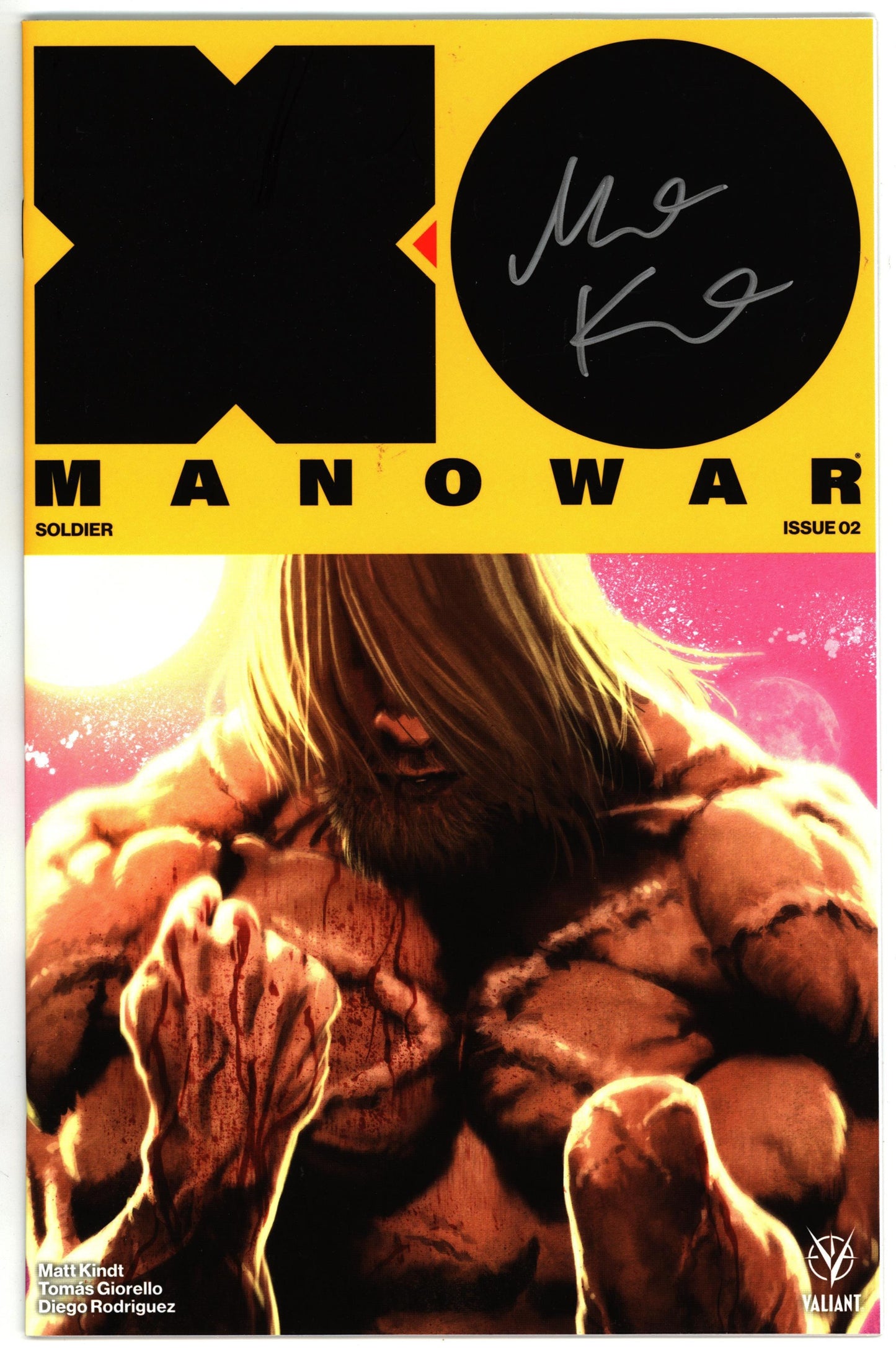 X-O Manowar #2 (2017) Signed