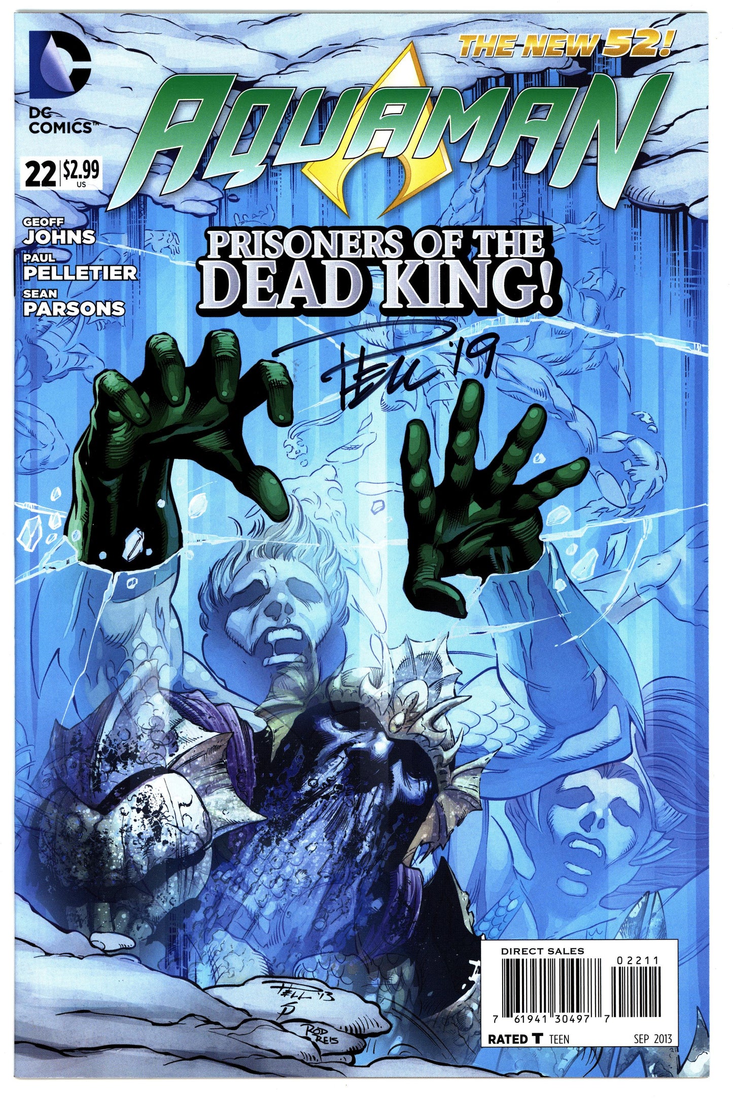 Aquaman (2011) #22 - Signé