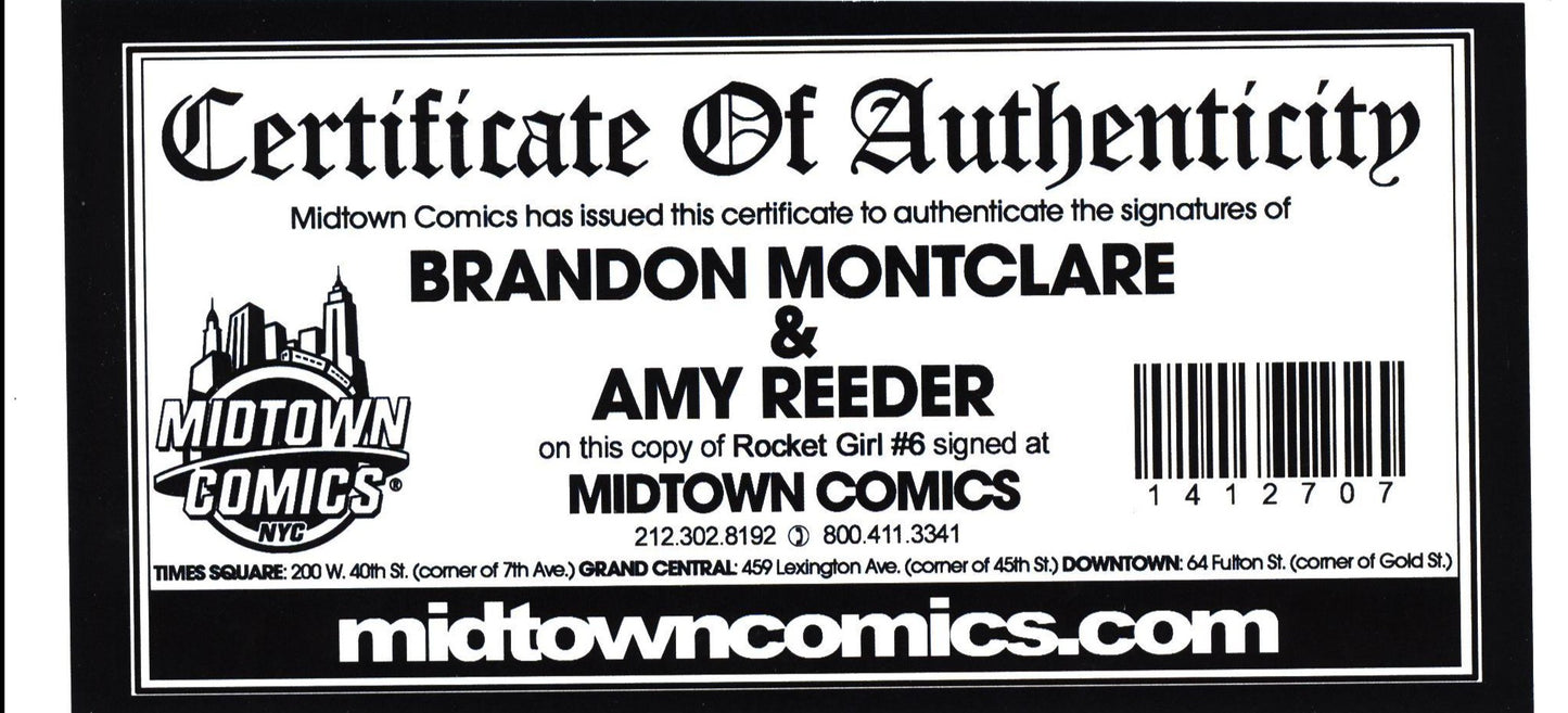 Rocket Girl #6 - Signed