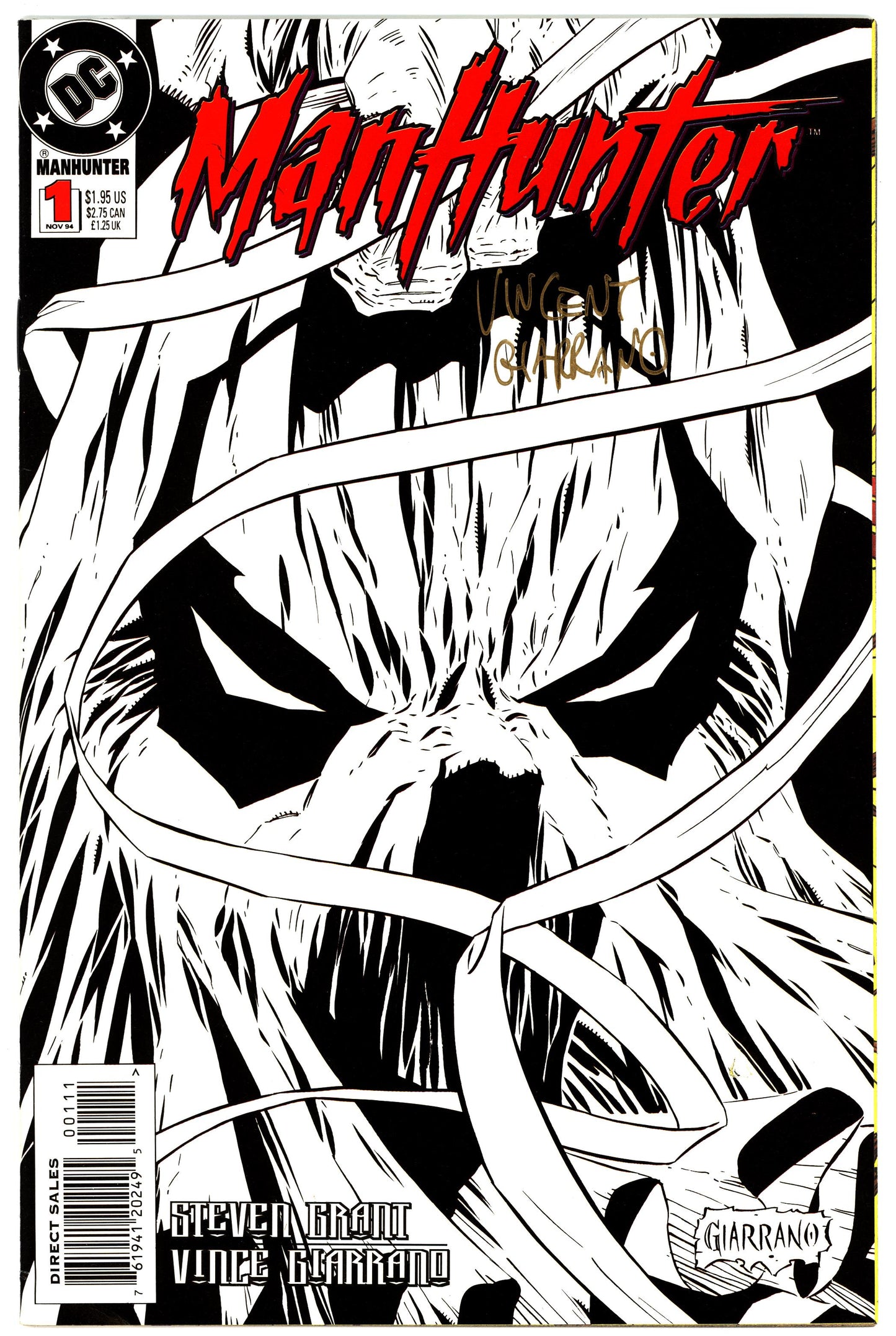 Manhunter (1994) #1 - Signed