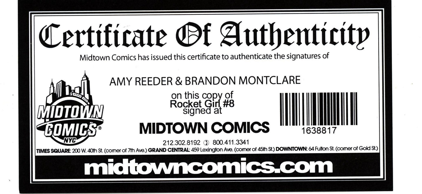 Fusée Fille # 8 - Signé