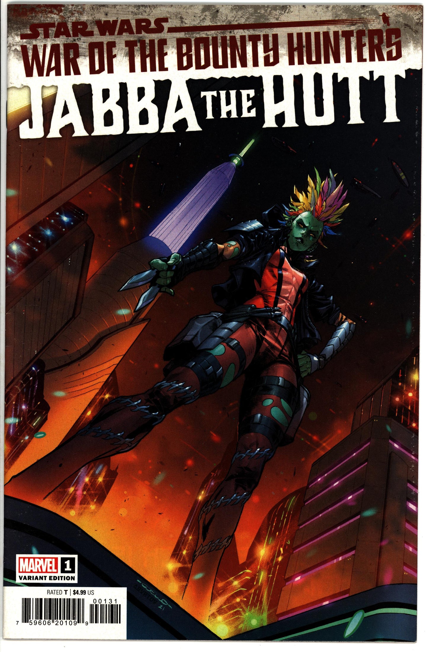 Star Wars: War of the Bounty Hunters - Jabba the Hutt #1 - 1:25 Variant