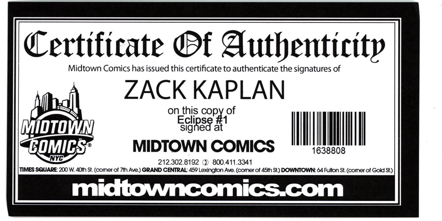 Éclipse #1 - Signé