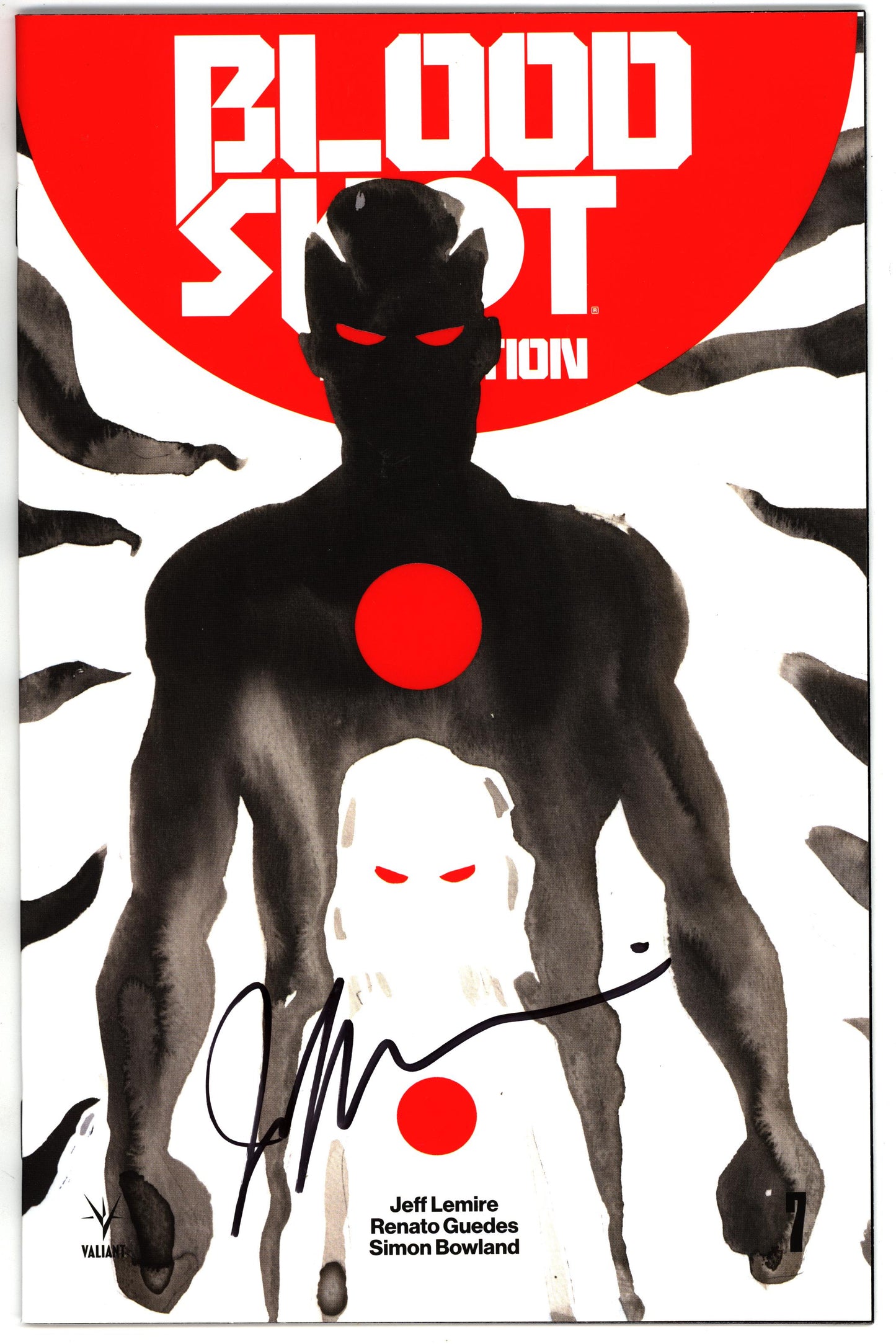 Bloodshot Salvation #7 Signed