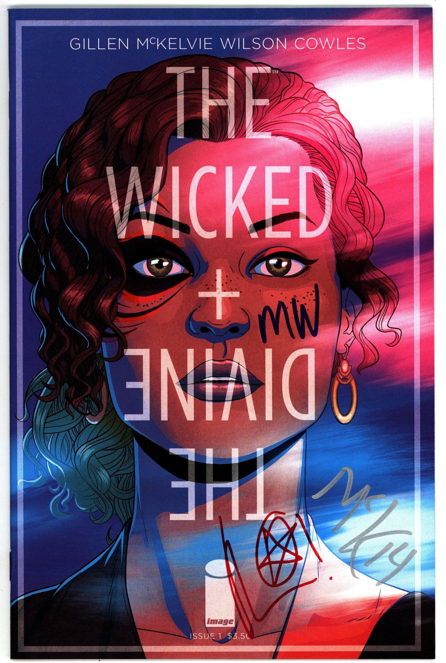 Wicked and Divine #1 A Cover - Signed