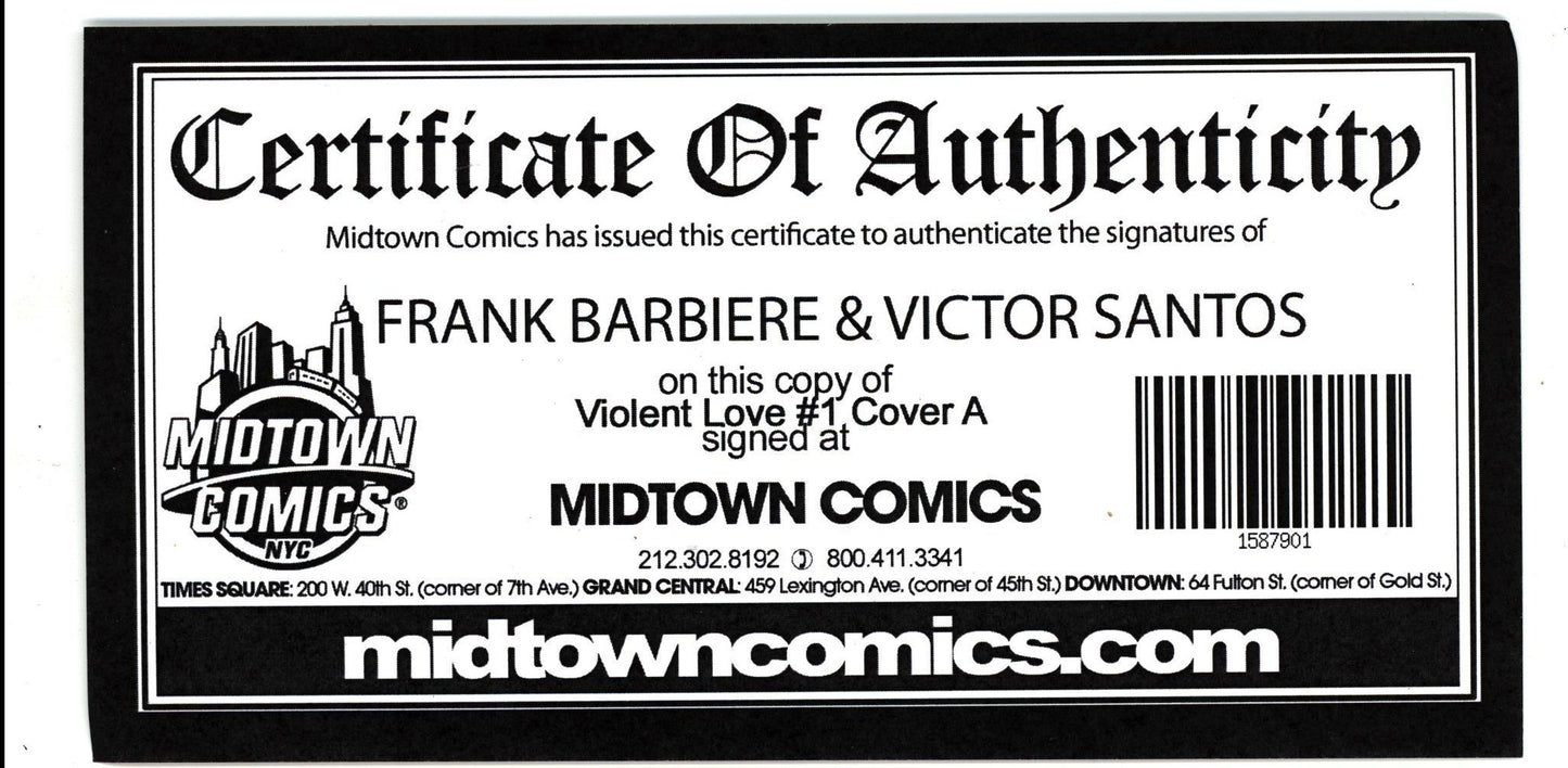 Violent Love #1 - Signed
