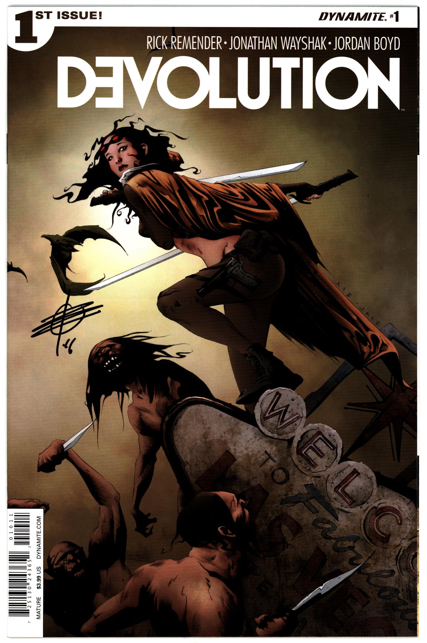 Dévolution #1 - Signé