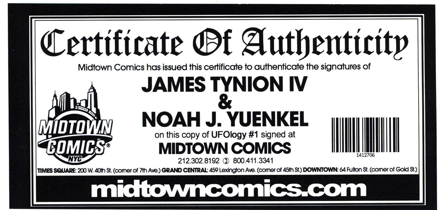 UFOlogy #1 - 2x Signed