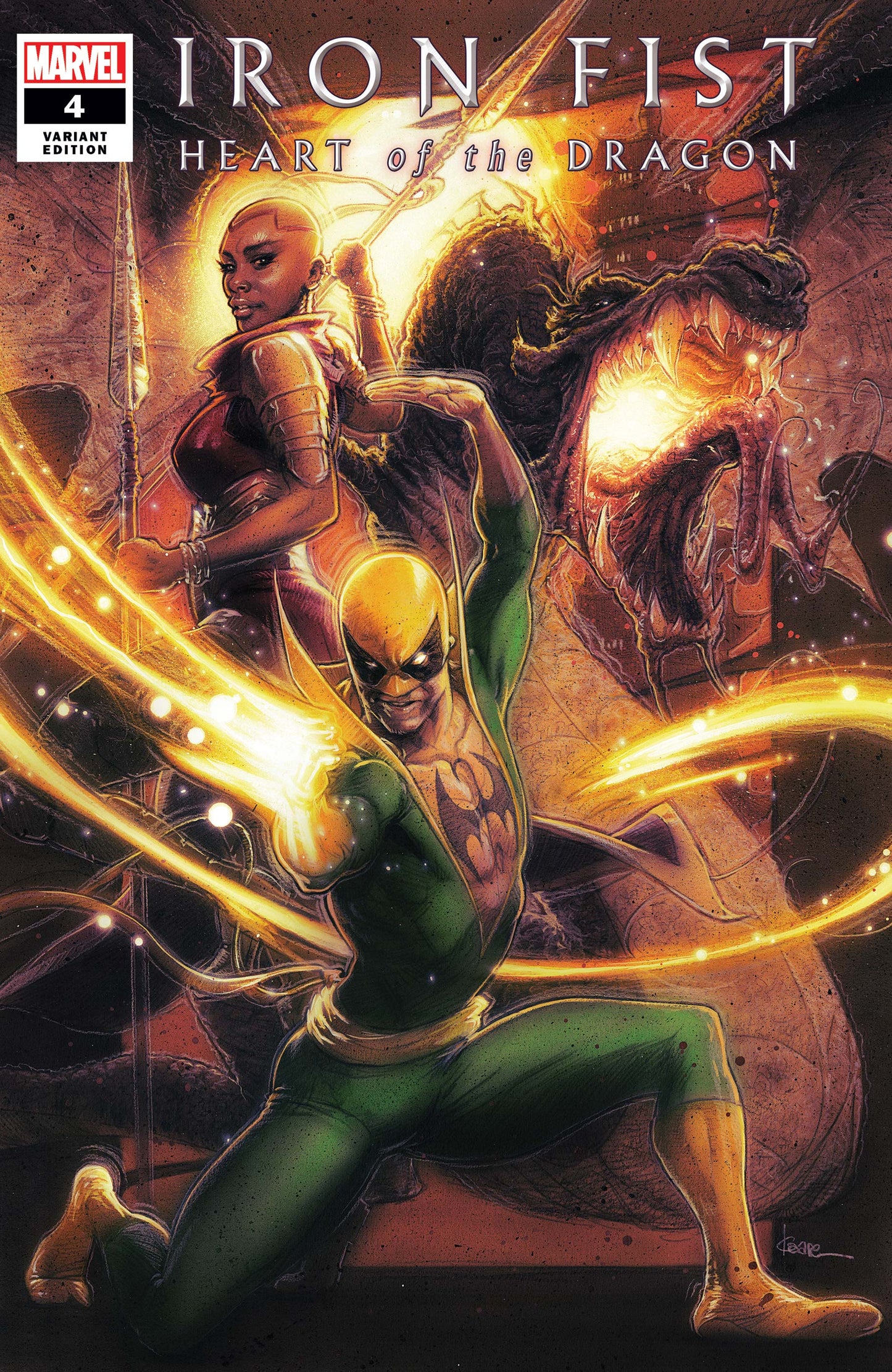 Iron Fist Heart of the Dragon #4 Andrews Variant