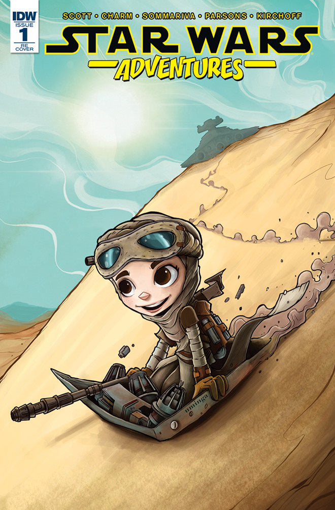 Star Wars Adventures #1 "Rey" variante couverture