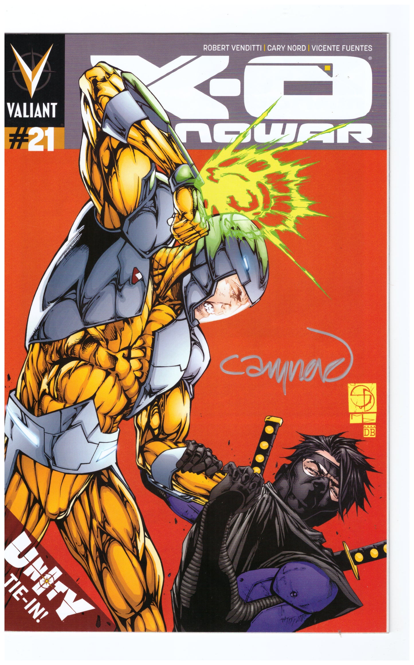 X-O Manowar (2012) #21 Signed
