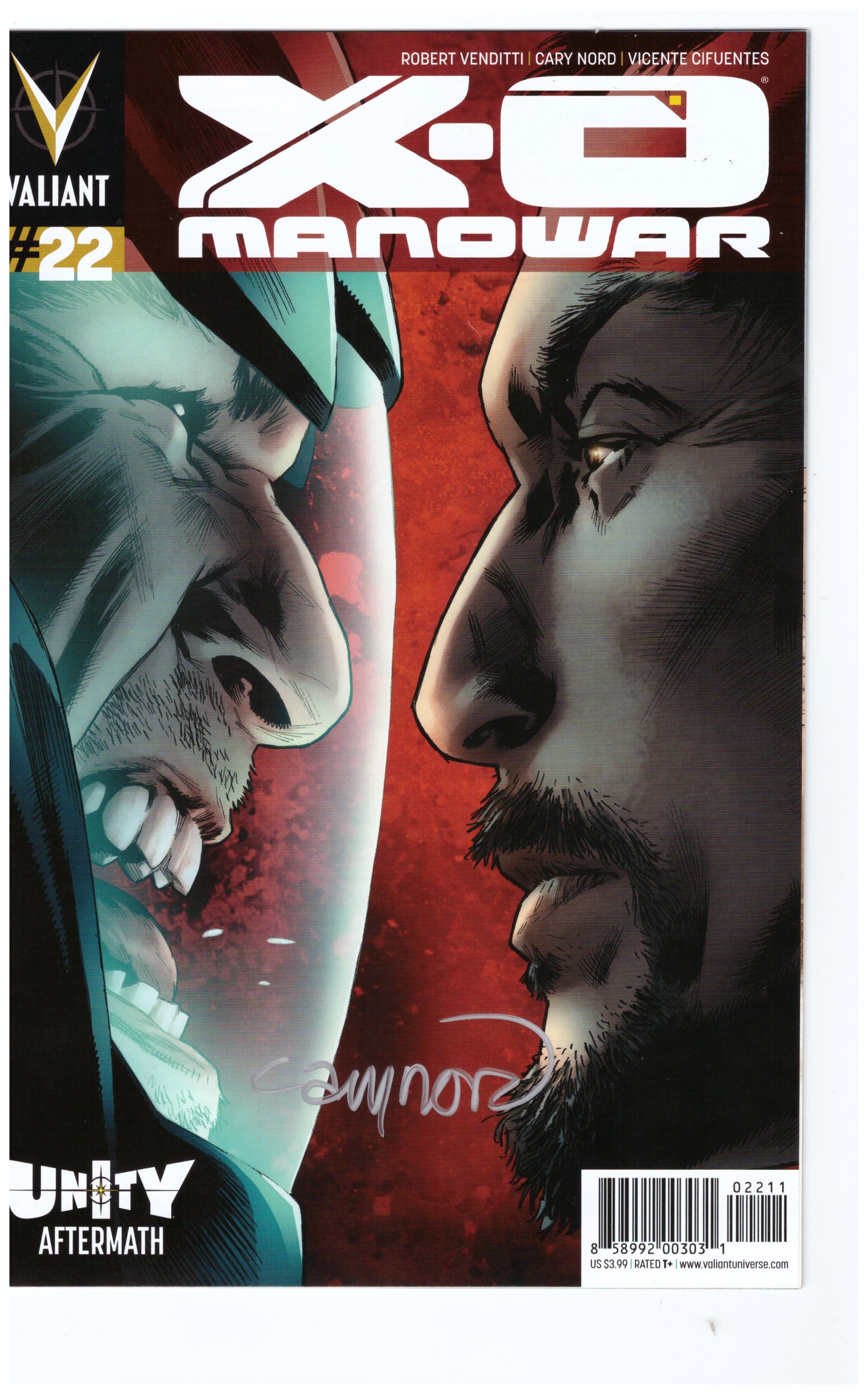 X-O Manowar (2012) #22 Signed