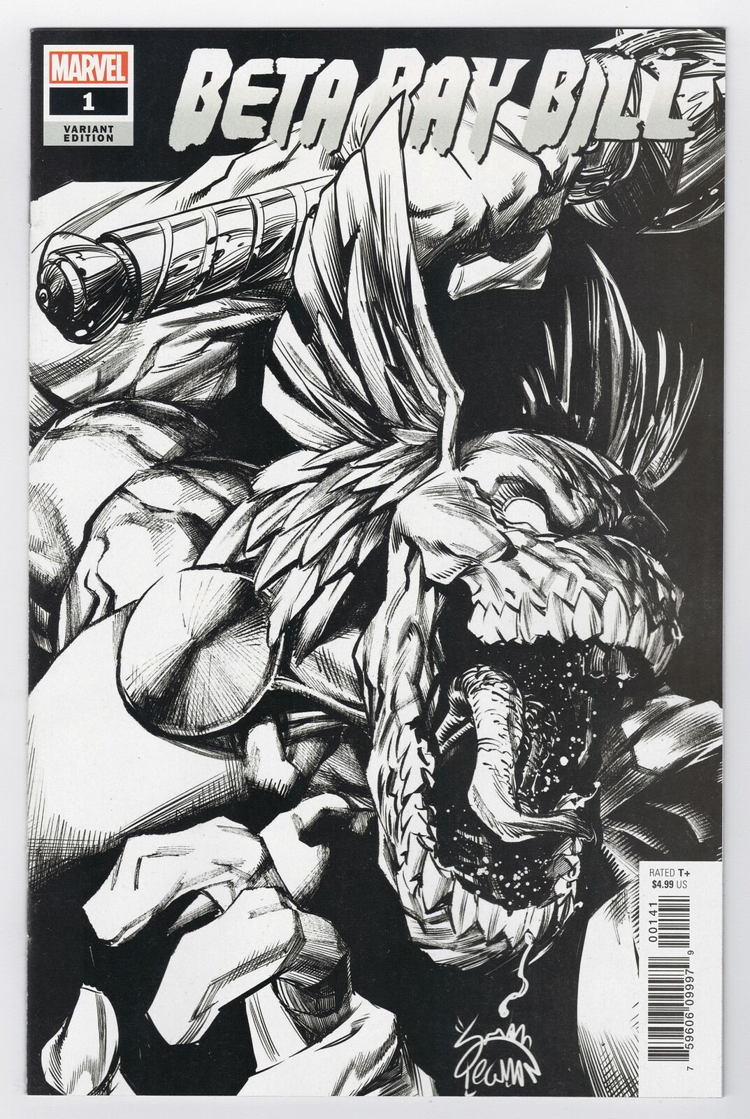 Beta Ray Bill # 1 Ryan Stegman Variante de rapport 1: 100
