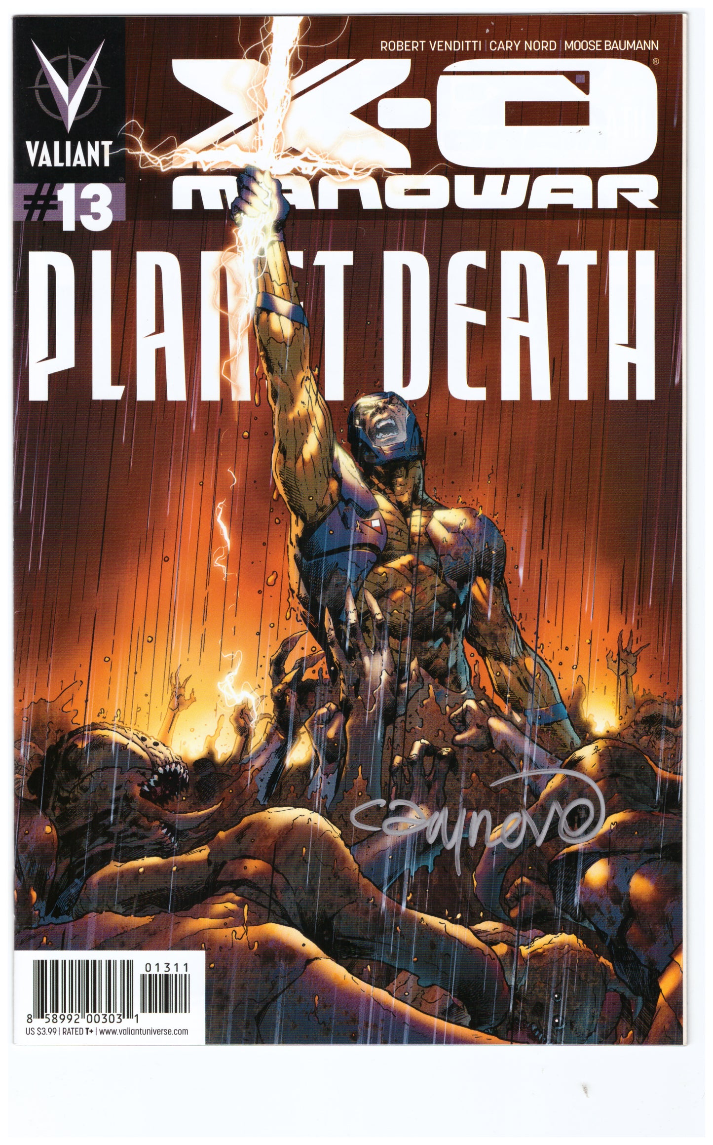 X-O Manowar (2012) #13 Signed