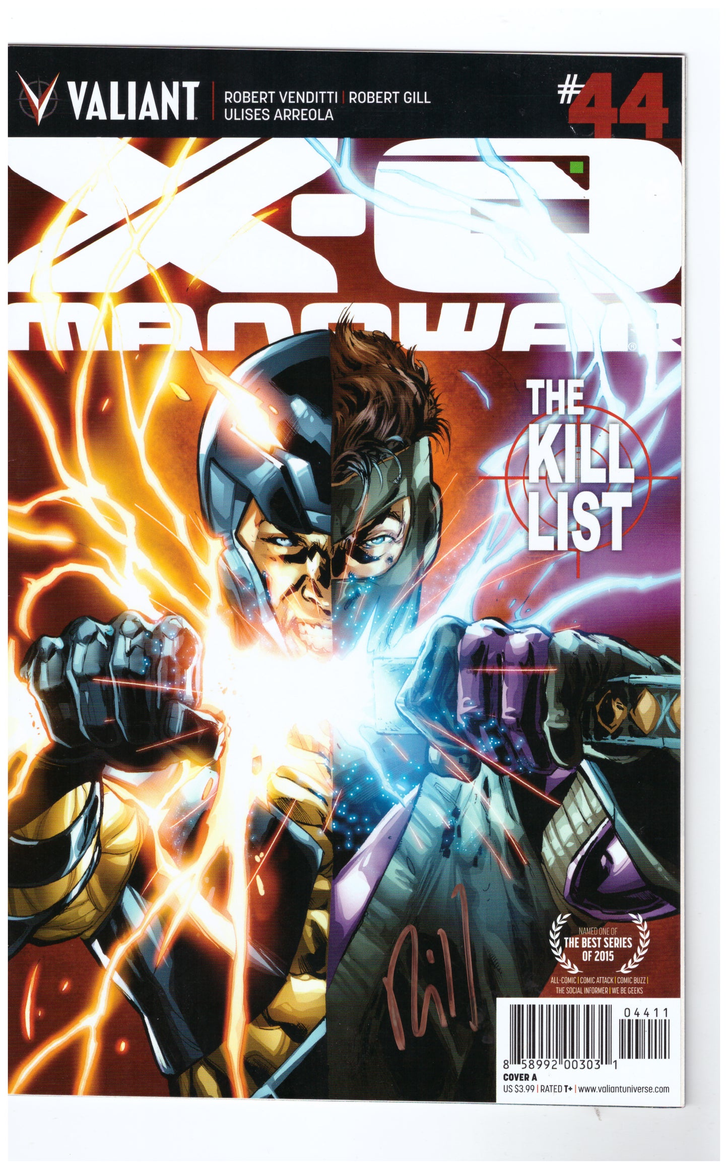 X-O Manowar (2012) #44 Signed