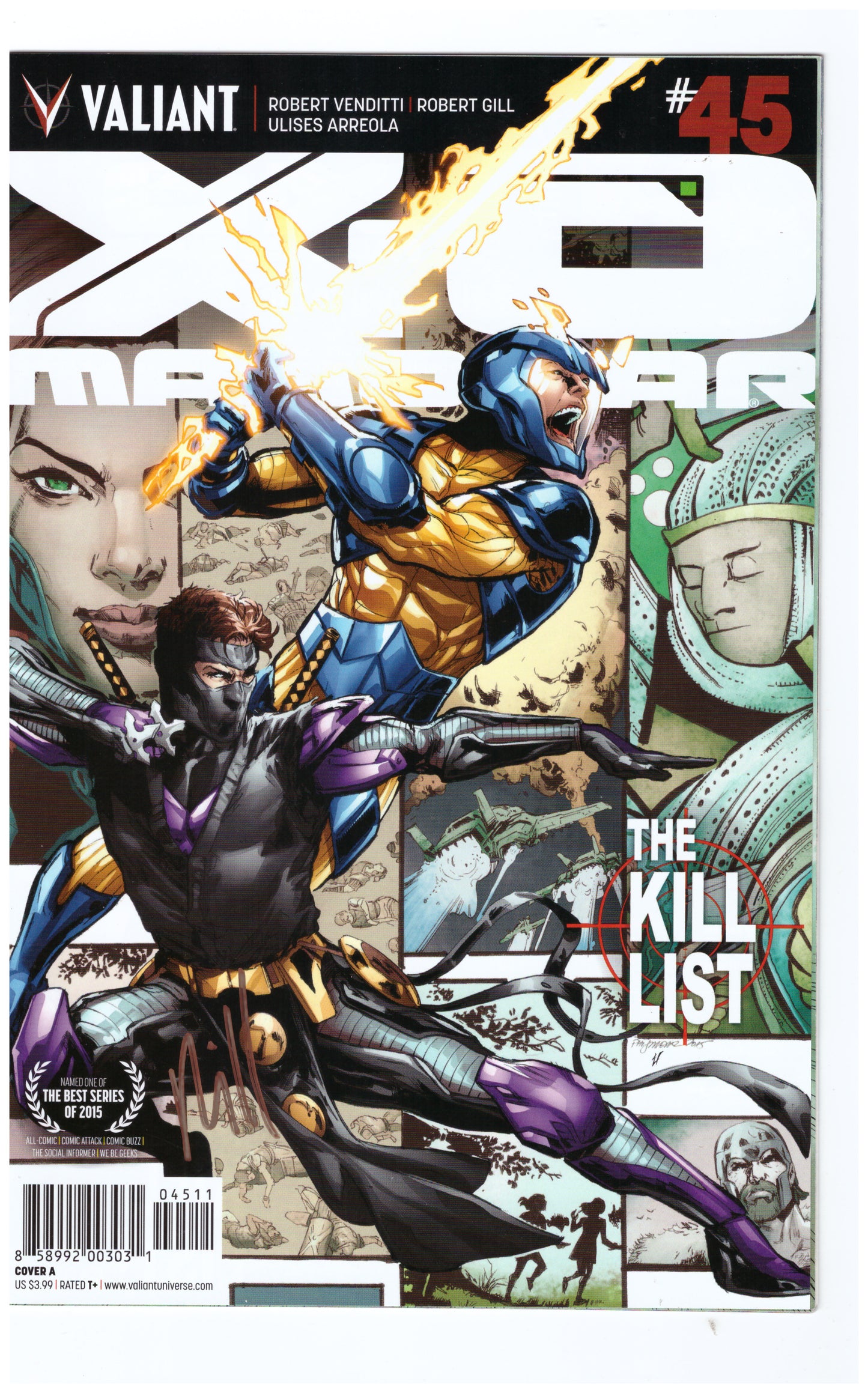 X-O Manowar (2012) #45 Signed