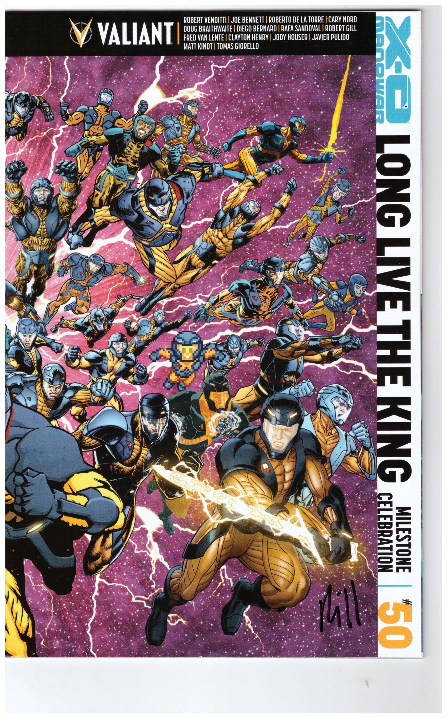 X-O Manowar (2012) #50 Signed