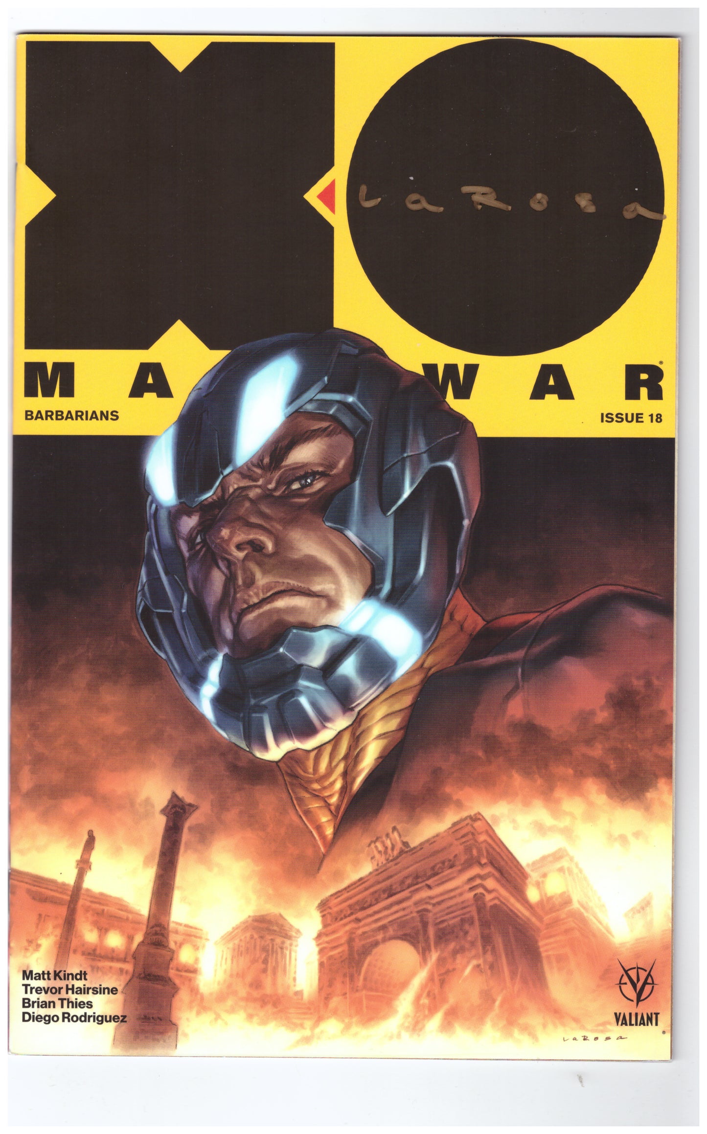 X-O Manowar (2017) #18 Signed
