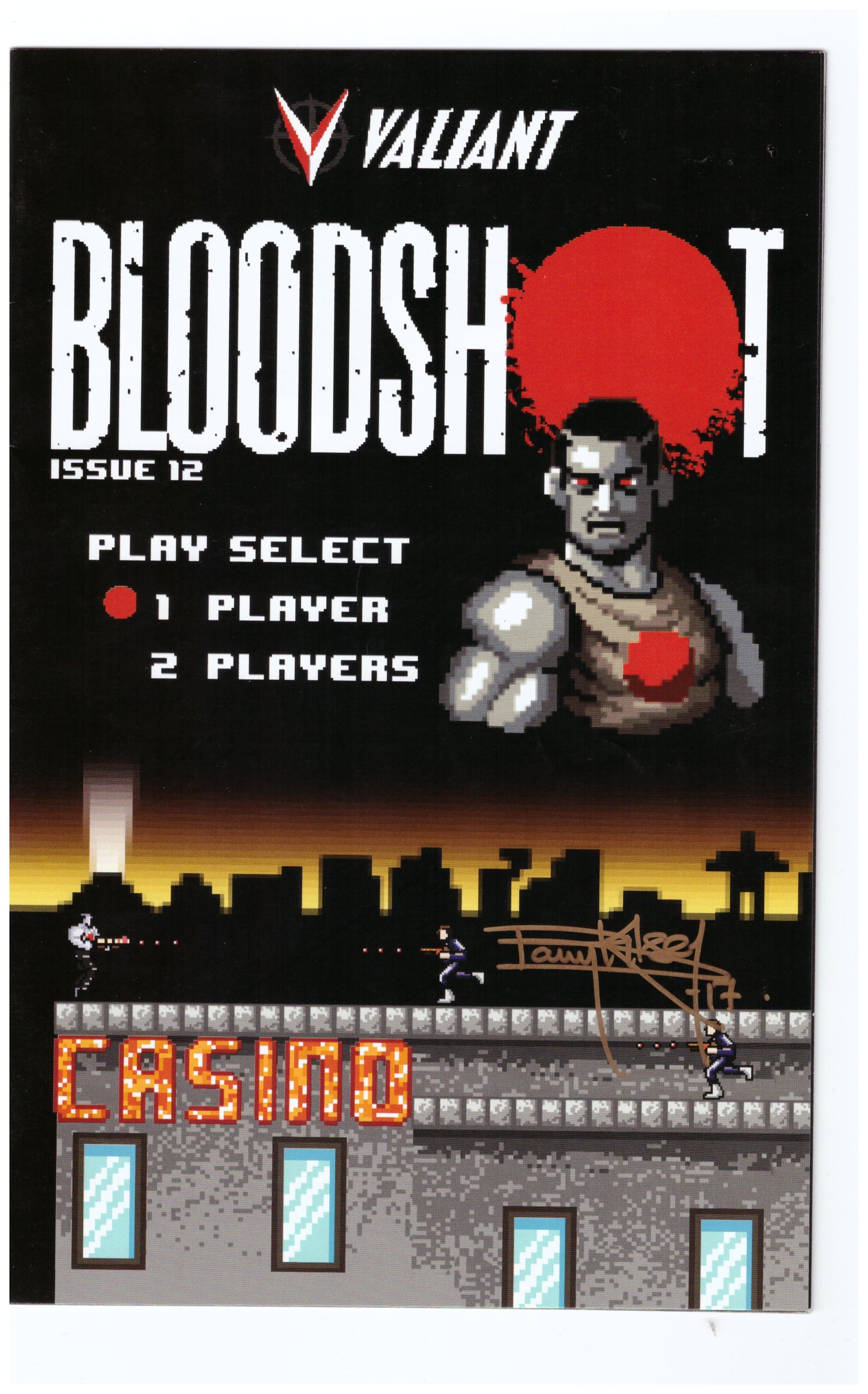 Bloodshot (2012) #12 Signed