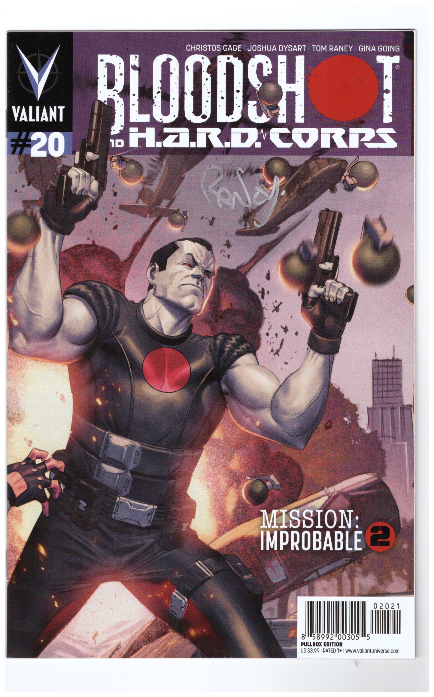 Bloodshot (2012) #20 Signed