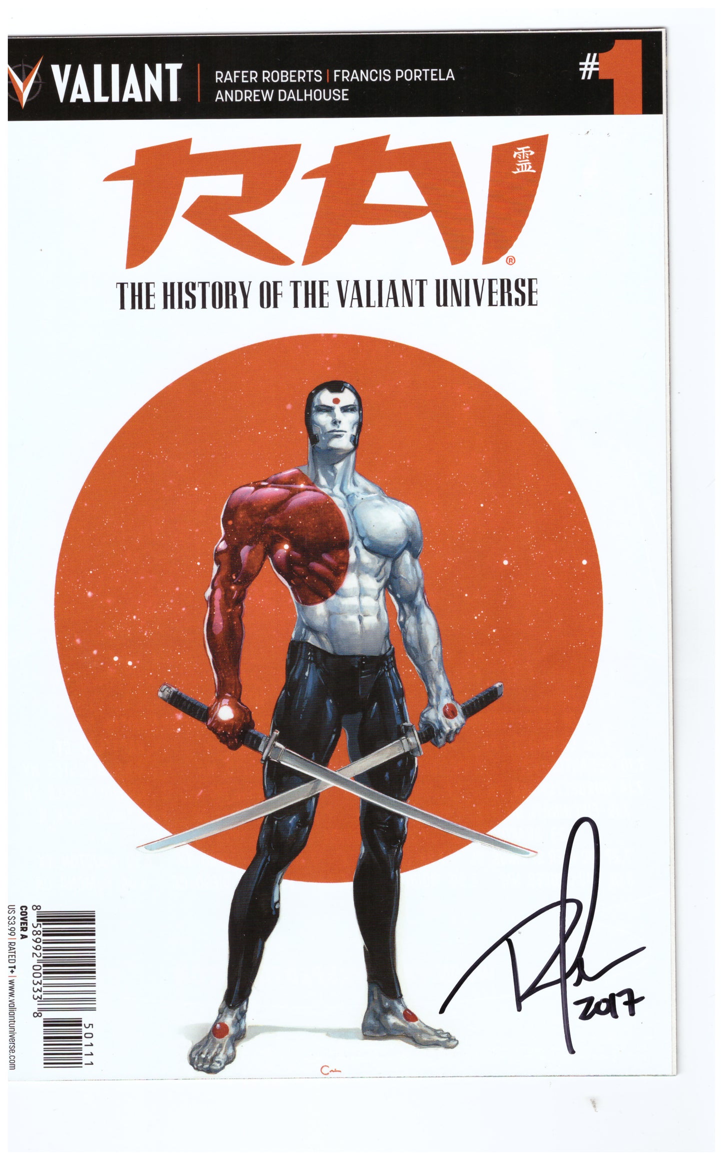 Rai: The History of the Valiant Universe Signed