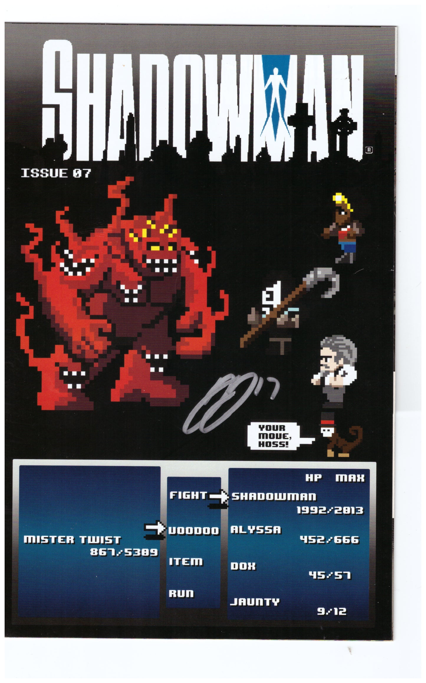 Shadowman (2012) #7 Signed
