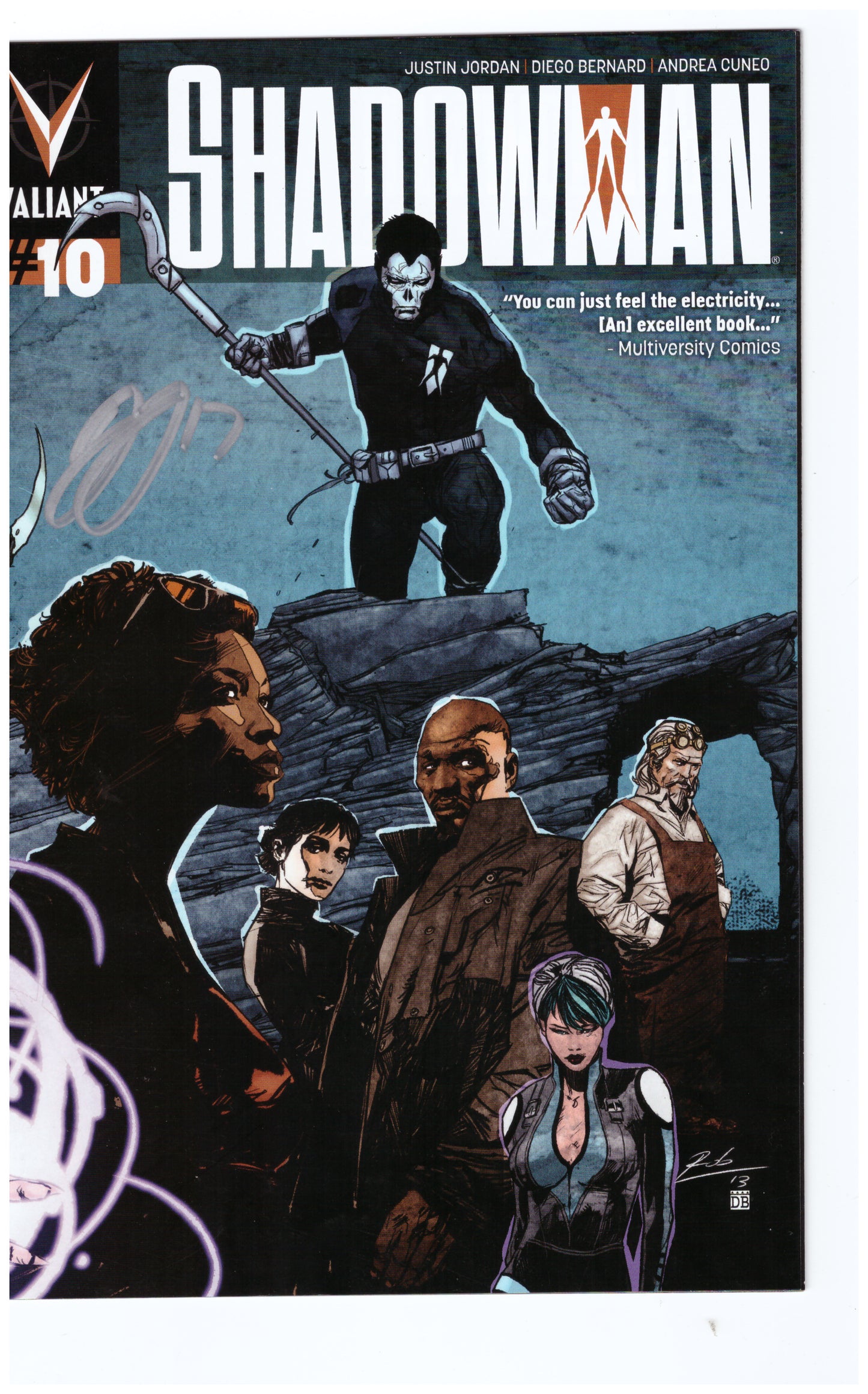 Shadowman (2012) # 10 signé