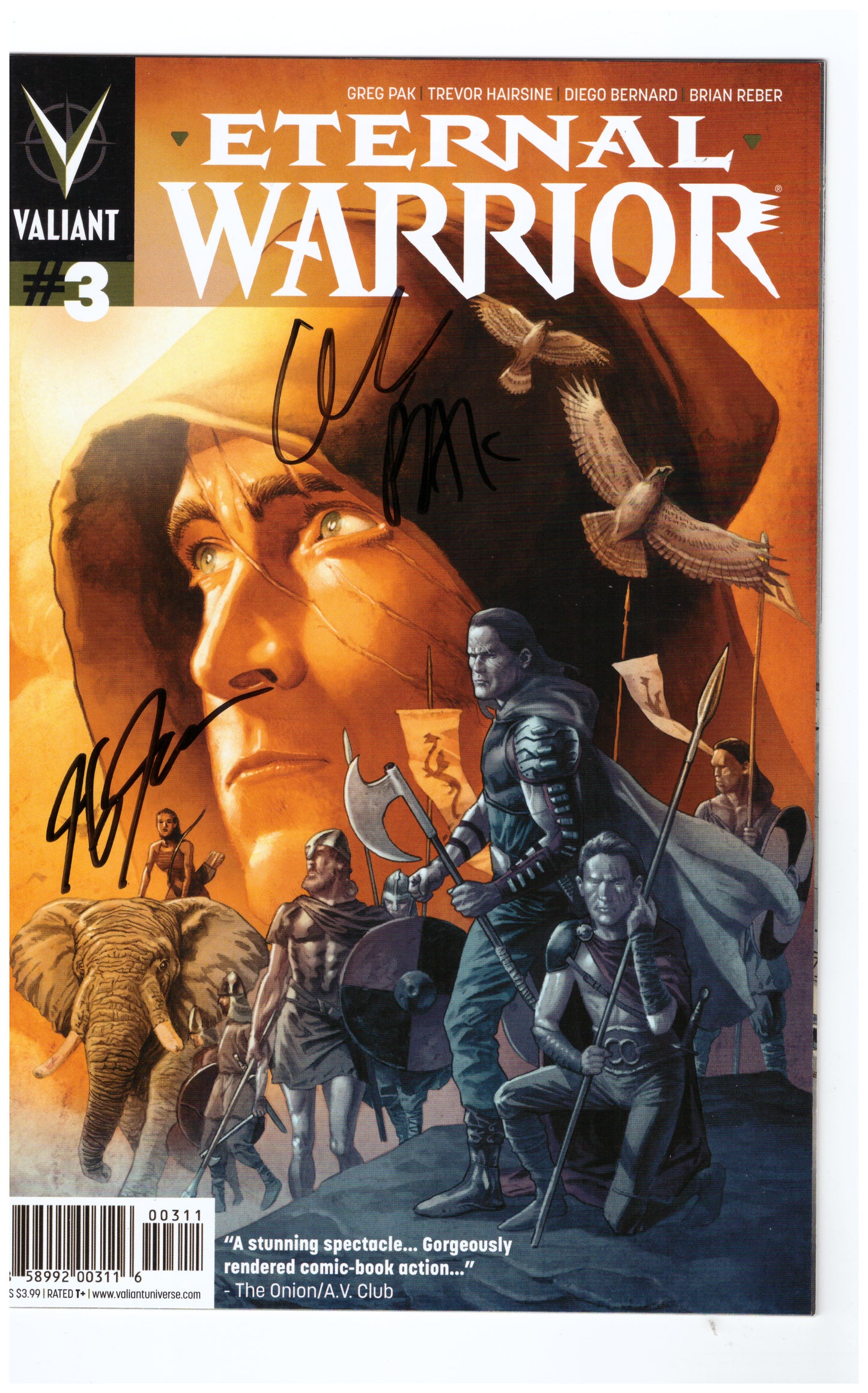 Eternal Warrior (2013) #3 Signed