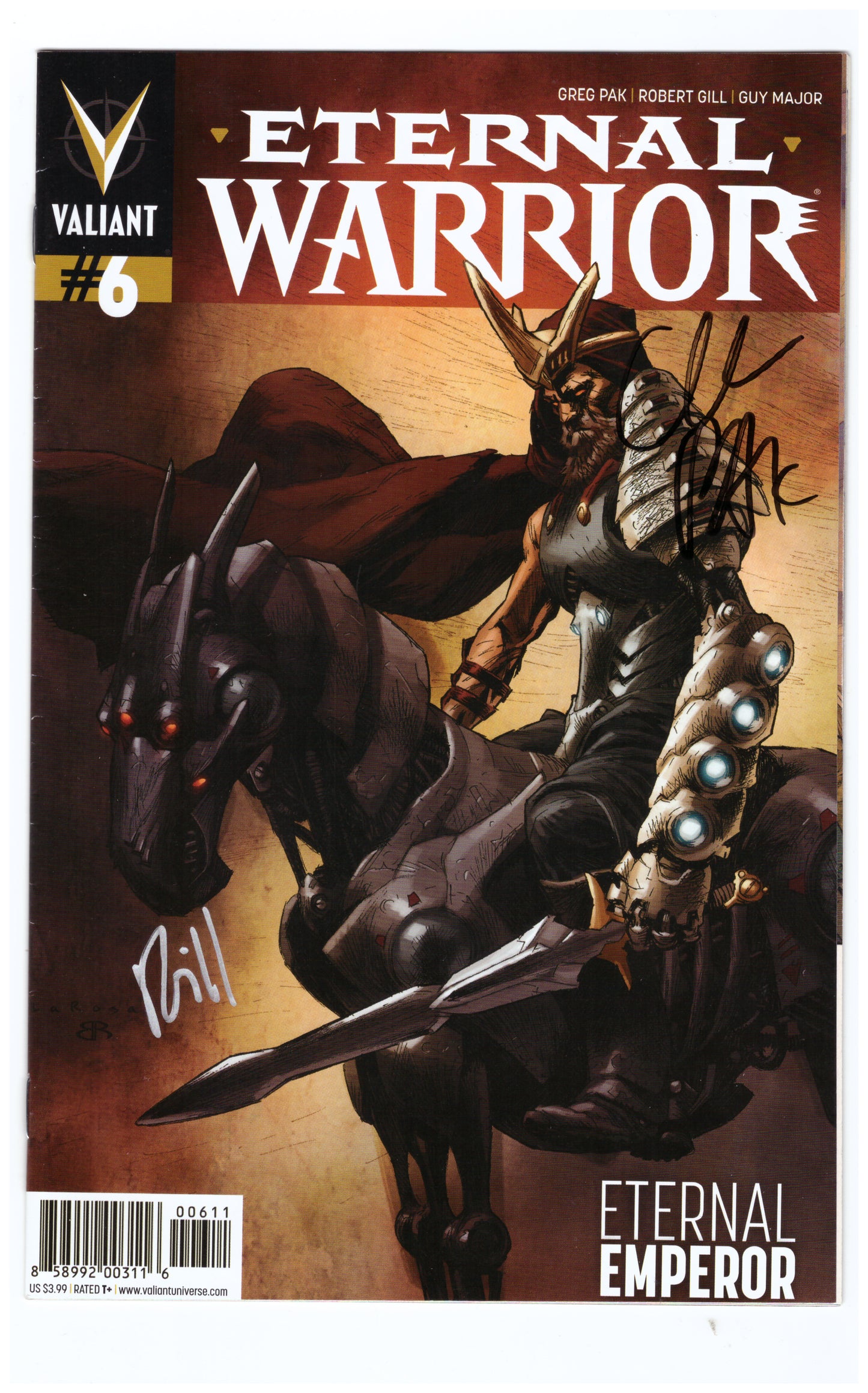 Eternal Warrior (2013) #6 Signed