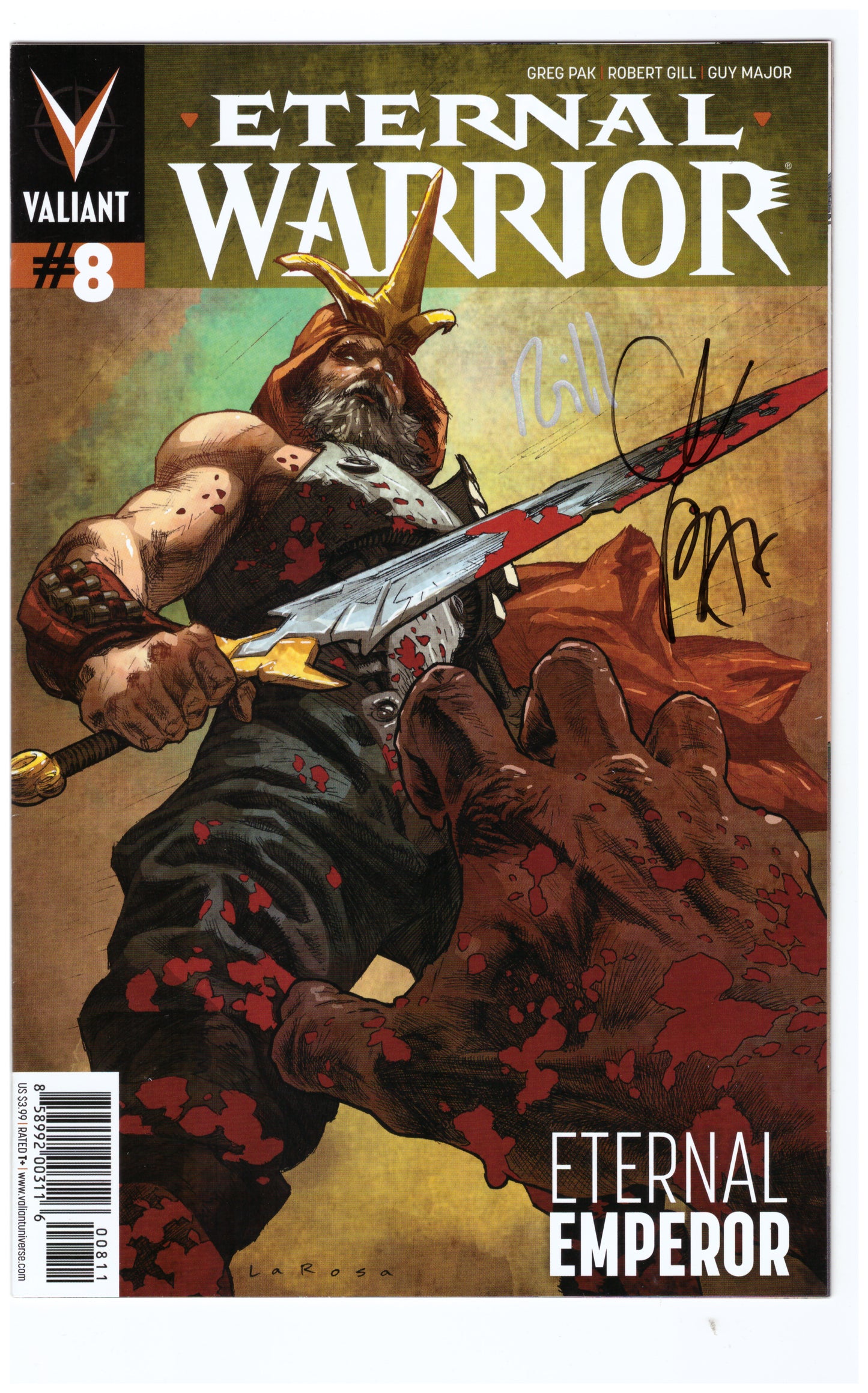 Eternal Warrior (2013) #8 Signed