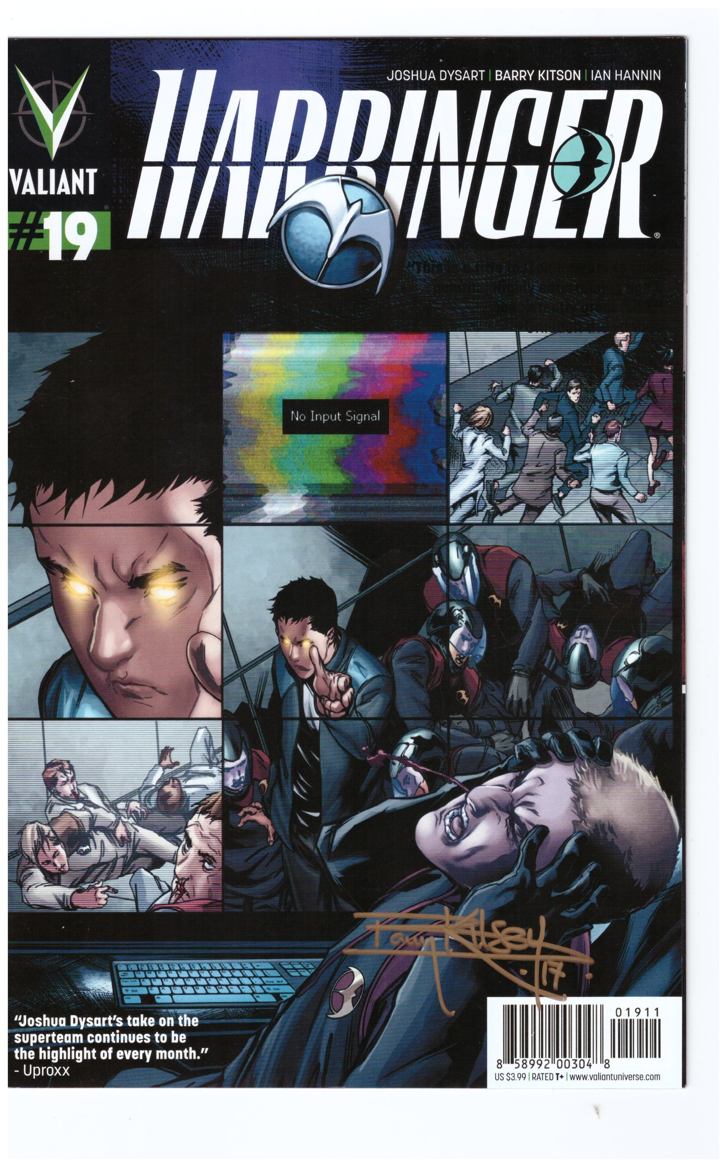 Harbinger (2012) #19 Signed