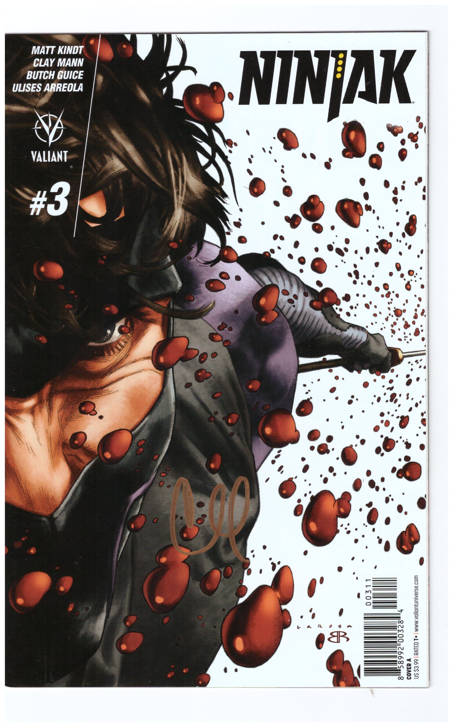 Ninjak (2015) #3 Signed