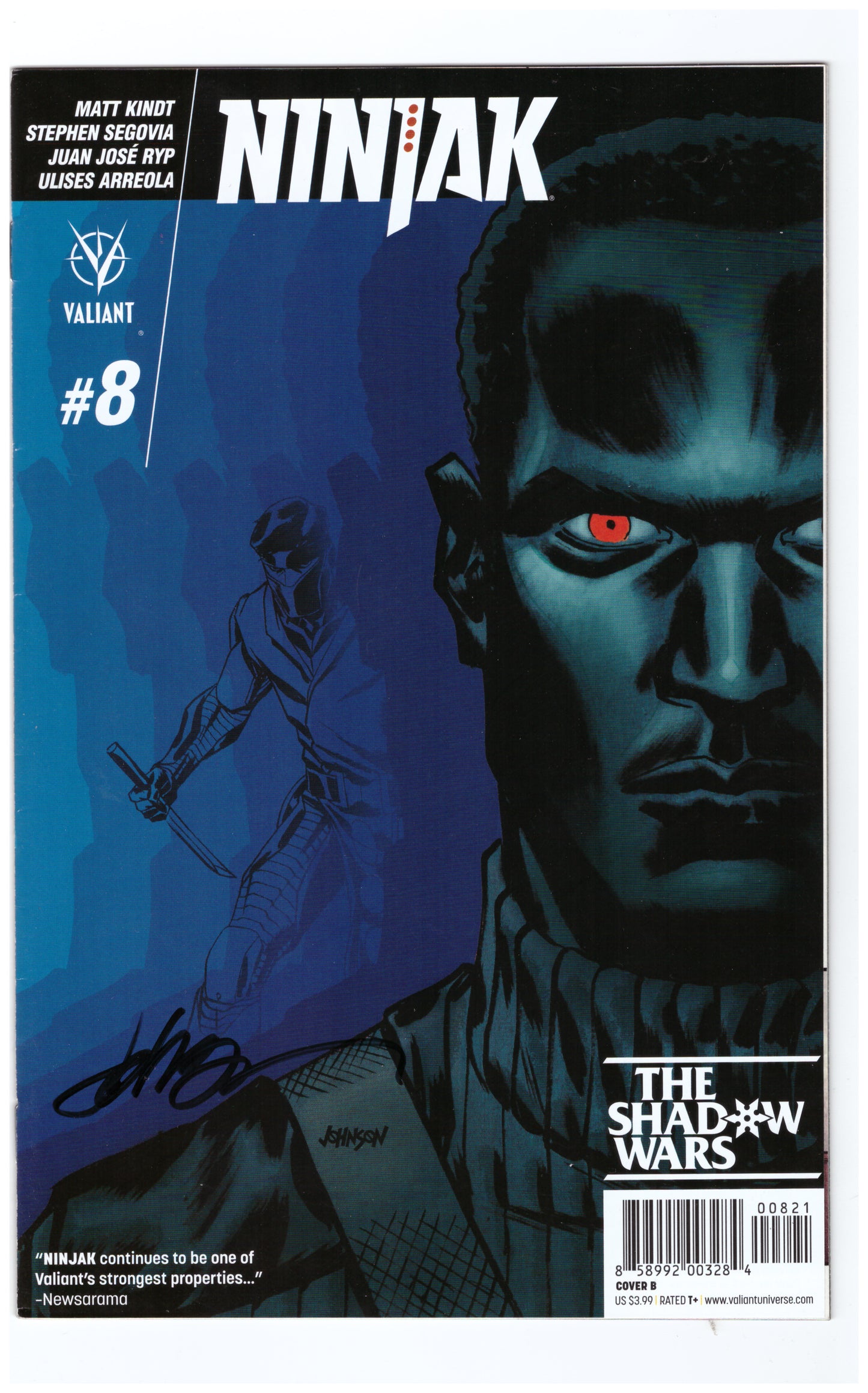 Ninjak (2015) #8 Signed