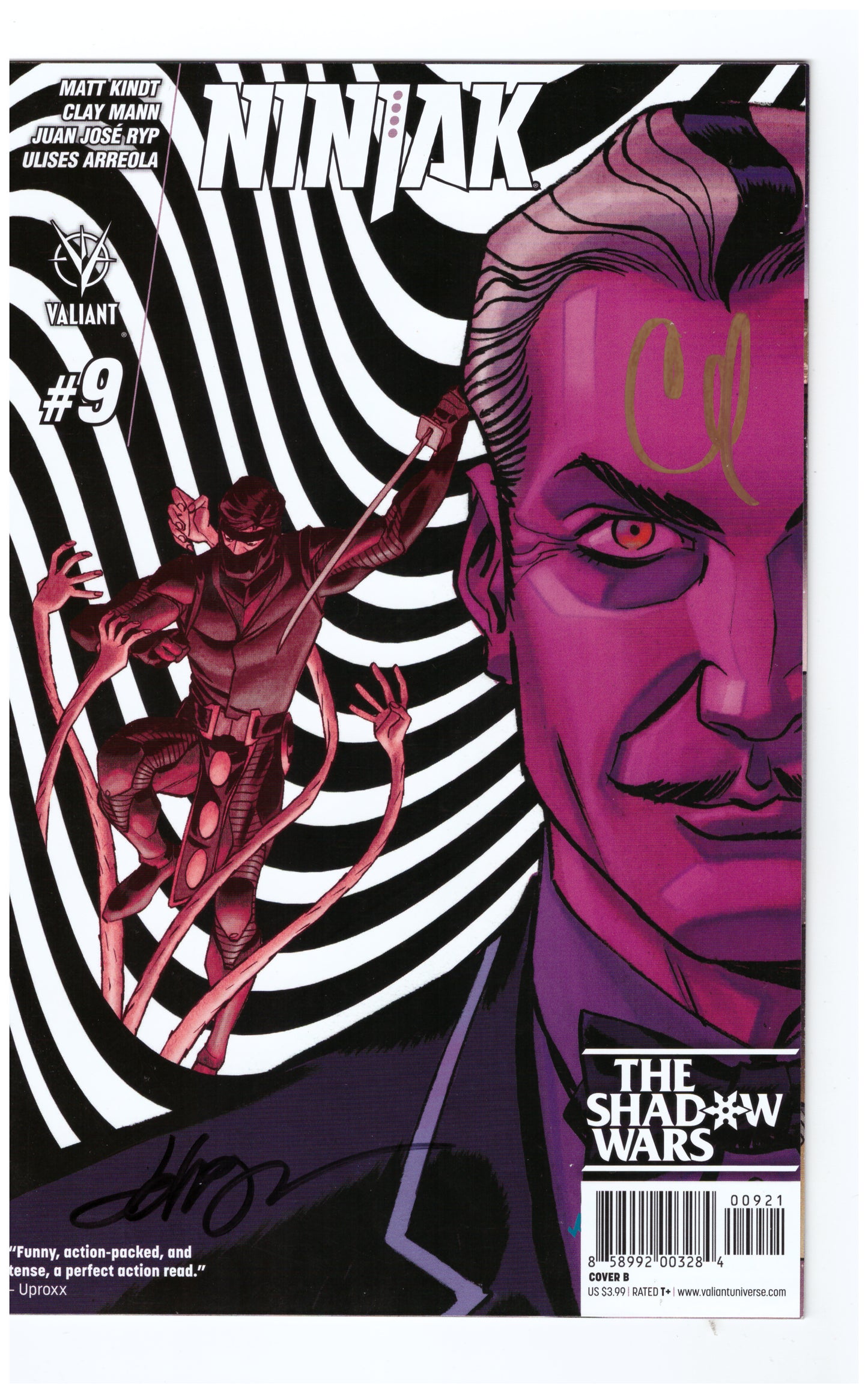 Ninjak (2015) #9 Signed