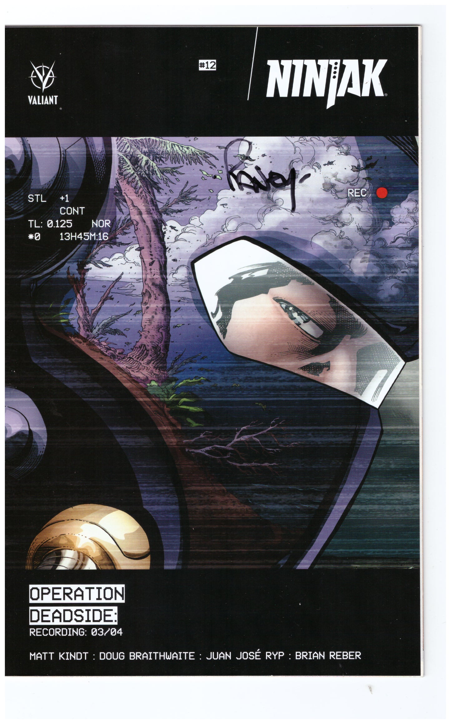 Ninjak (2015) #12 Signed