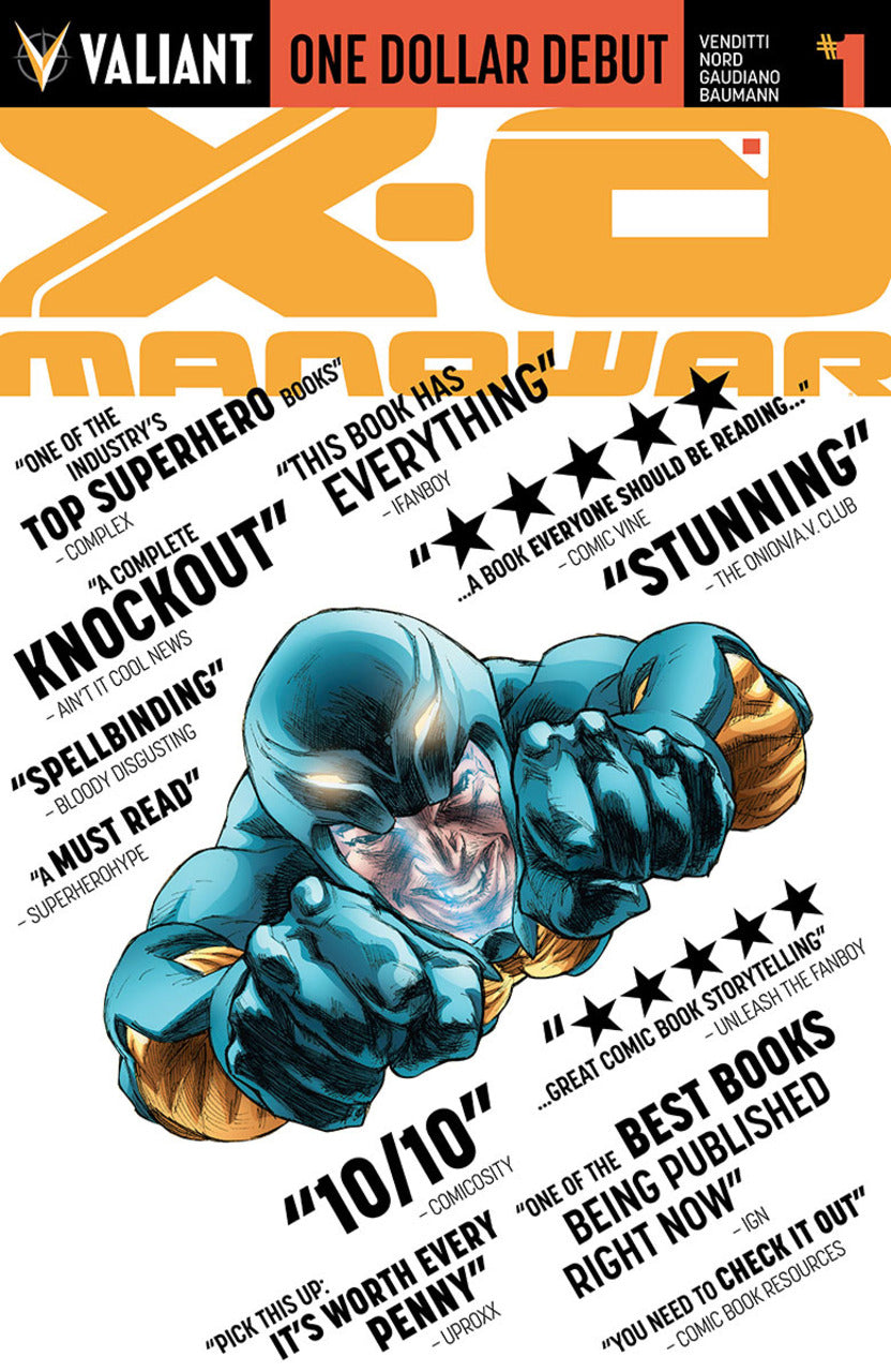 X-O Manowar One Dollar Debut #1