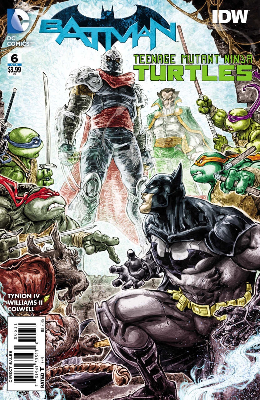 Batman Teenage Mutant Ninja Turtles #6