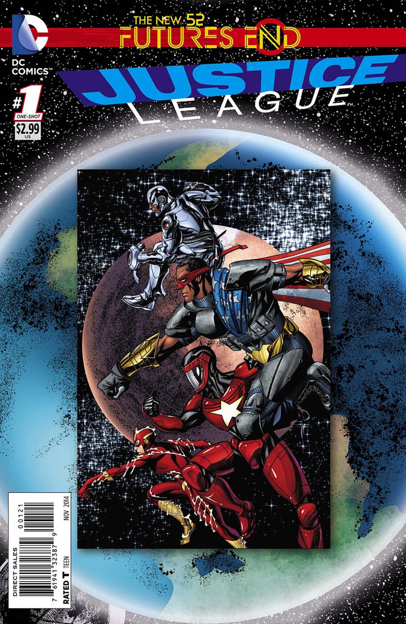 Justice League (2011) Futures End 1-Shot - Lenticular Cover