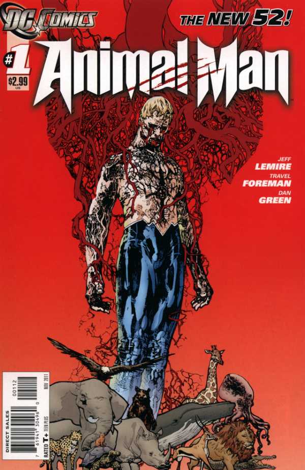 Animal Man (2011) #1 - 2nd Print